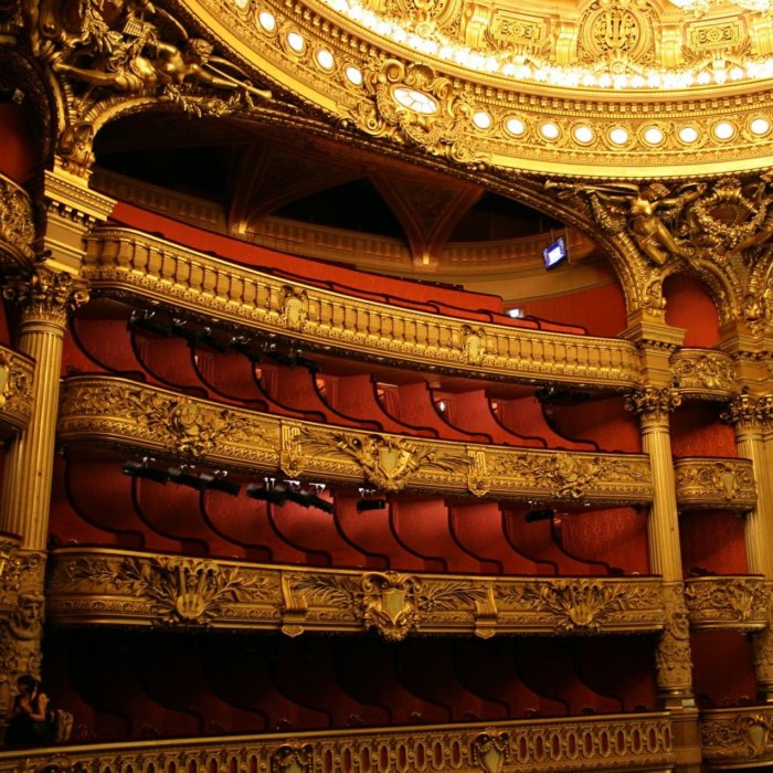 L'opéra Garnier intérieur du monument