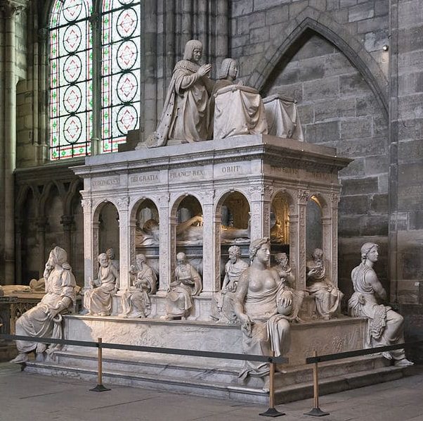 Basilica of Saint Denis Louis XII and Anne de Bretagne