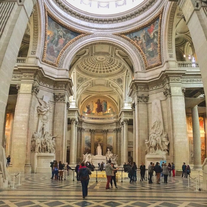 Panthéon à Paris coupole