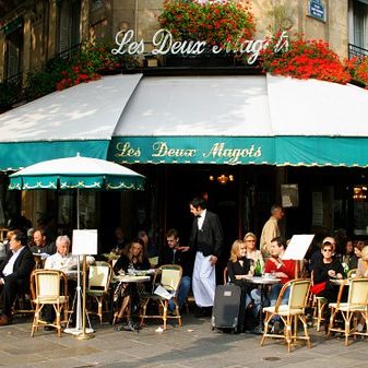 Café les deux magots Saint Germain des Près