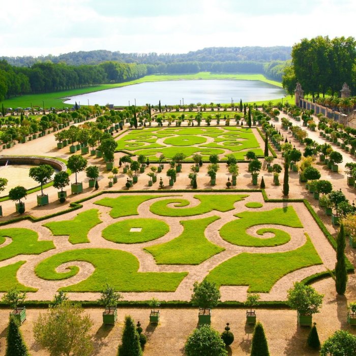 Versailles jardins autour de Paris