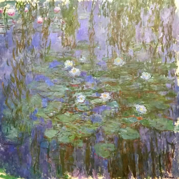claude monet the water lilies pond painting