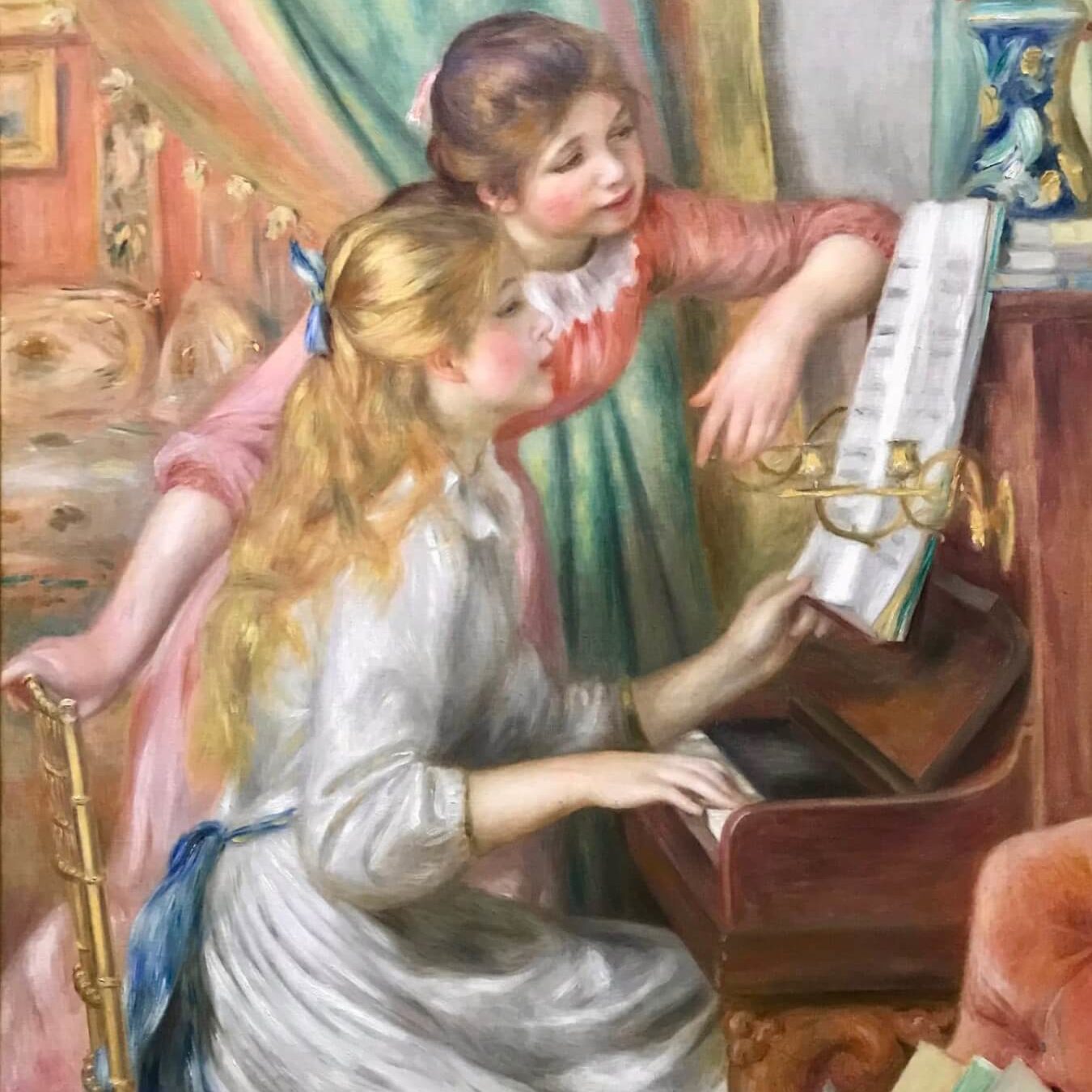 Renoir jeunes filles au piano