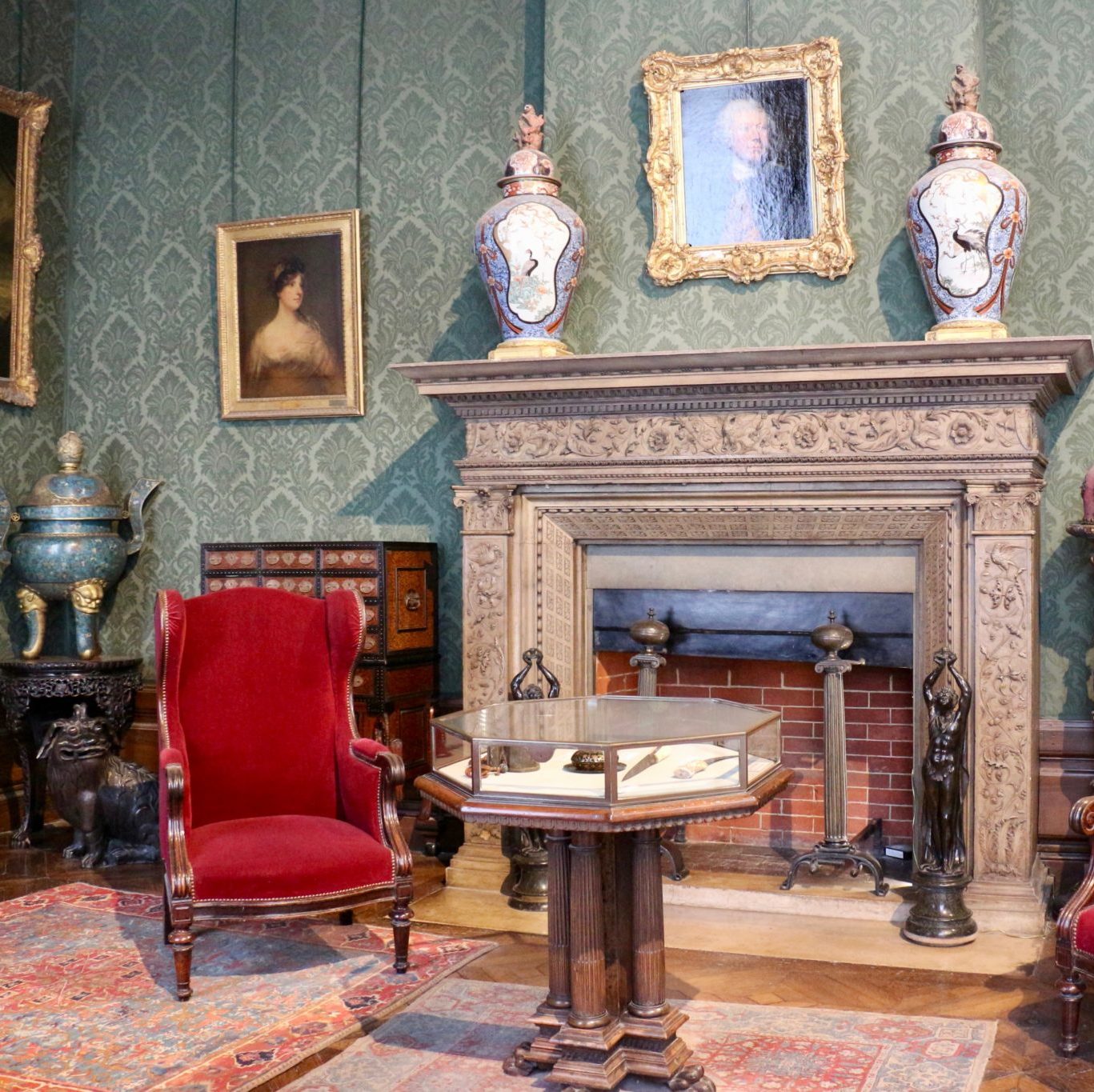 Musée Jacquemart André smoking room