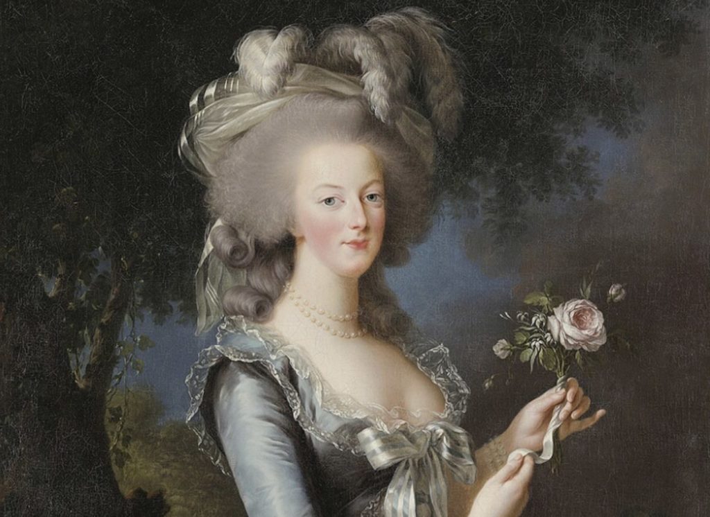 Marie Antoinette from Mme Vigée Le Brun