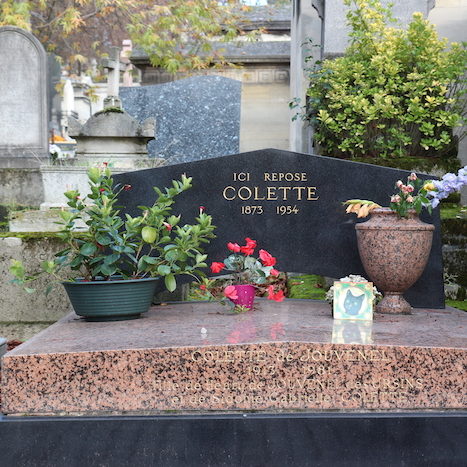 Tombe de l'écrivain Colette