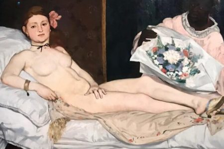 Olympia par Edouard Manet musée d'Orsay