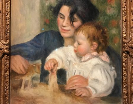 Renoir au musée de l'Orangerie Gabrielle et Jean