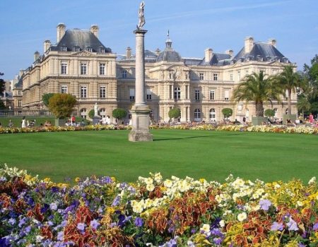 Jardins du luxembourg et le Sénat