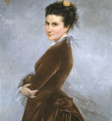 Nélie Jacquemart femme peintre, autoportrait