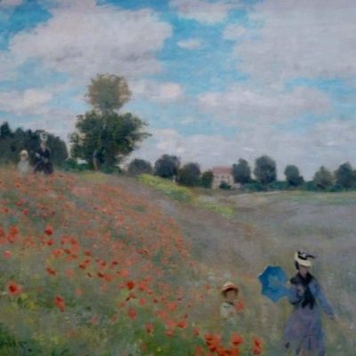 claude monet poppy field camille doncieux and their first son jean