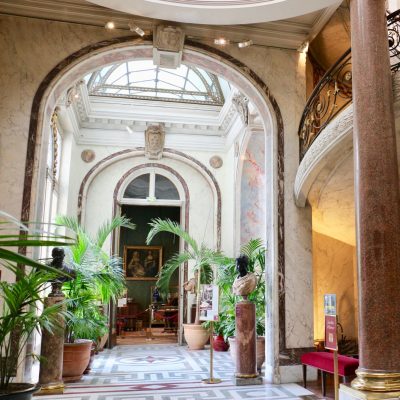 Musée Jacquemart André winter garden