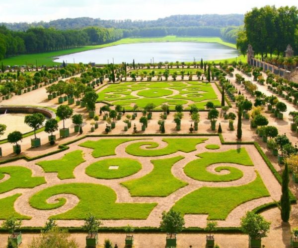 Versailles jardins autour de Paris